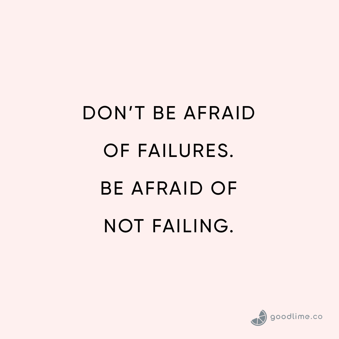 goodlimeco's tweet photo. I realized that I'm more afraid of not failing from never taking any chances at all. So I rather take that chance and possibly fail than to wonder "What If" for the rest of my life. So I let myself failed often and learned from each failure which led me closer to success. #quotes https://t.co/Y6ZIqV6CXU