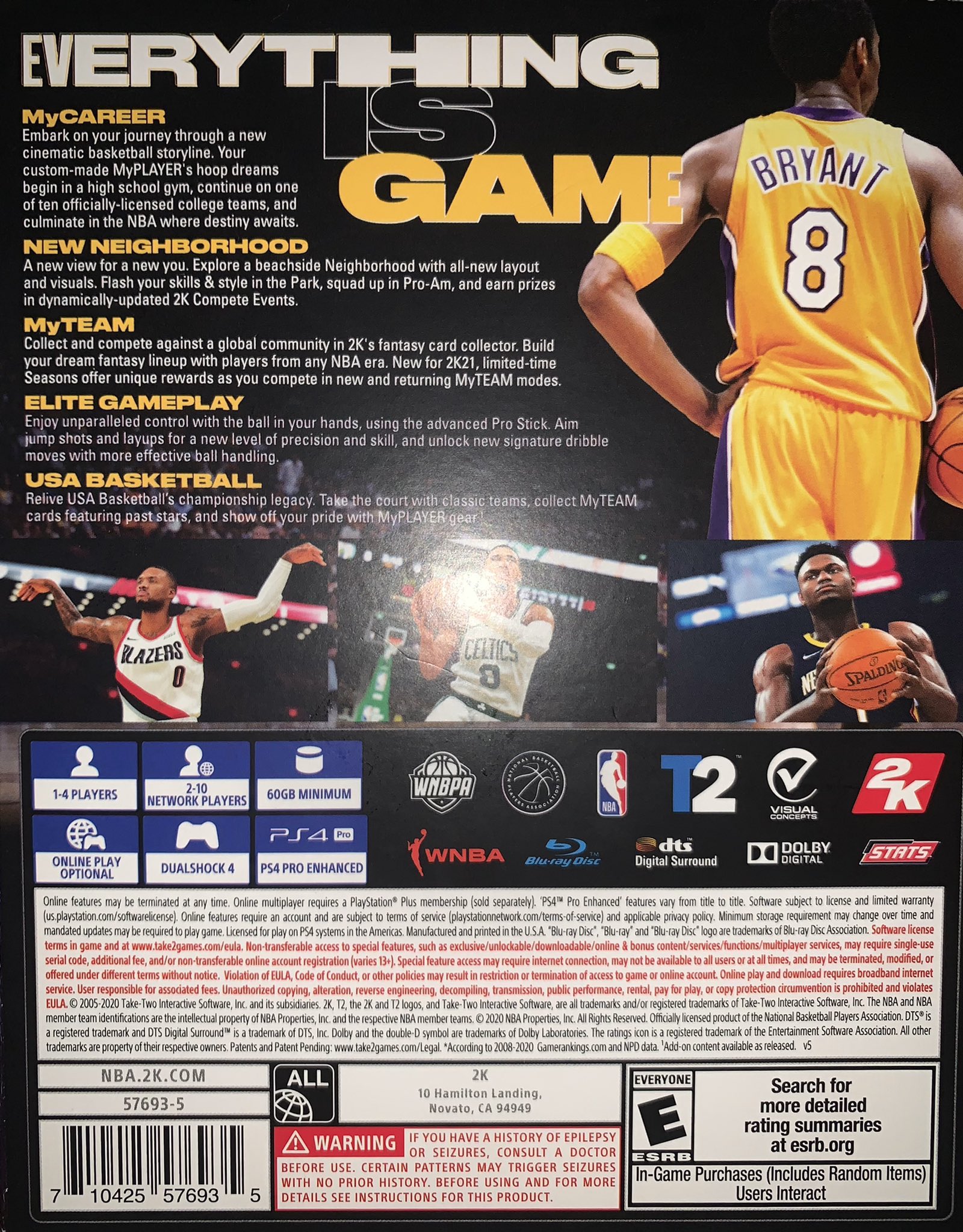 Nba 2k22 News Nba2k21 Back Cover Nba 2k22 News Nba2k21 Back Cover