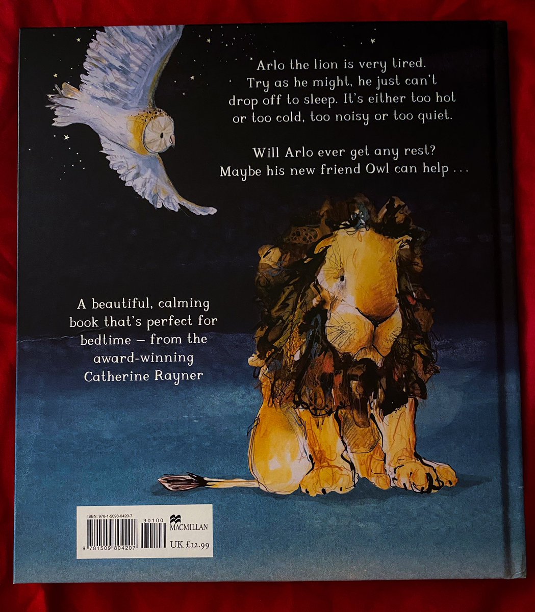 I’m always on the lookout for books to use to talk to children about sleep, and love this from  @catherinerayner - Arlo, the lion who couldn’t sleep