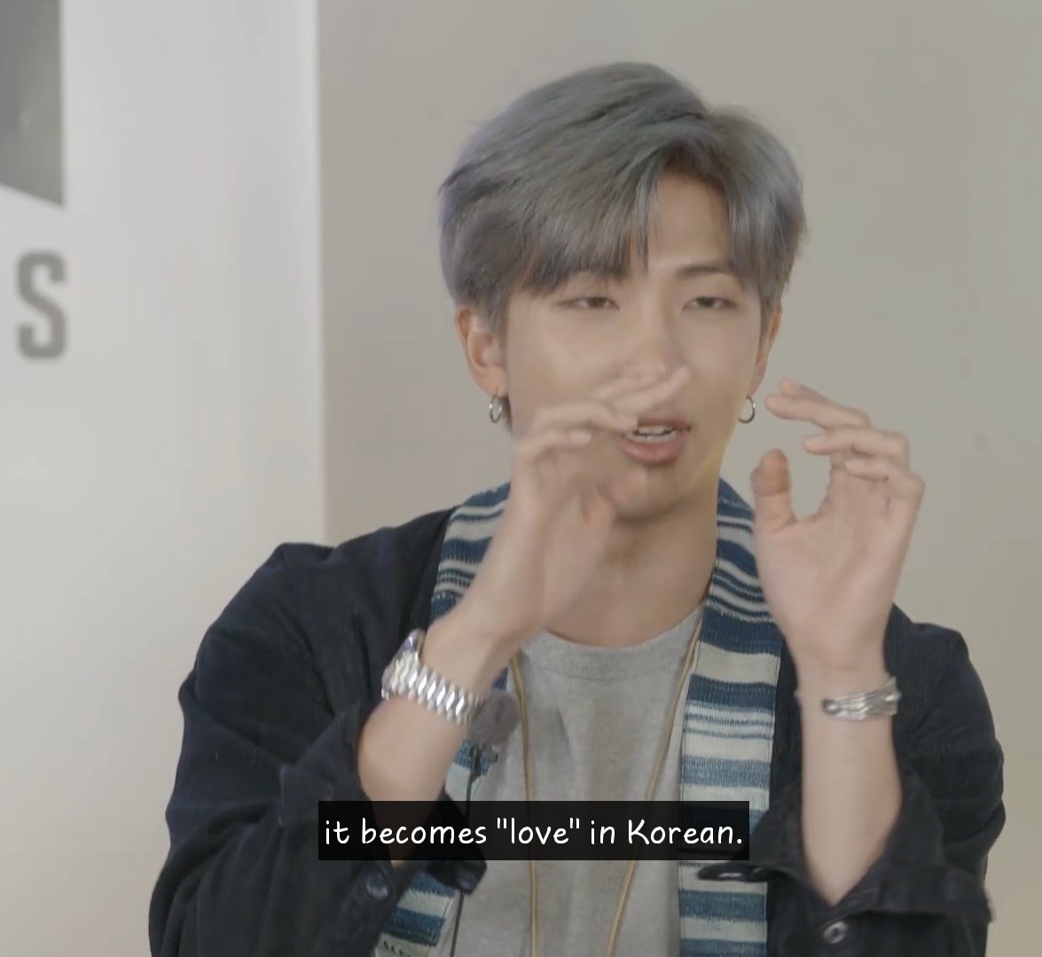 And w/o being true to your heart, how can you feel it beat inside you? So in conclusion, the way I see it, he speaks about the love and warmth received from us that brought him closer to his own true-self thereby assisting him to embrace himself harder+