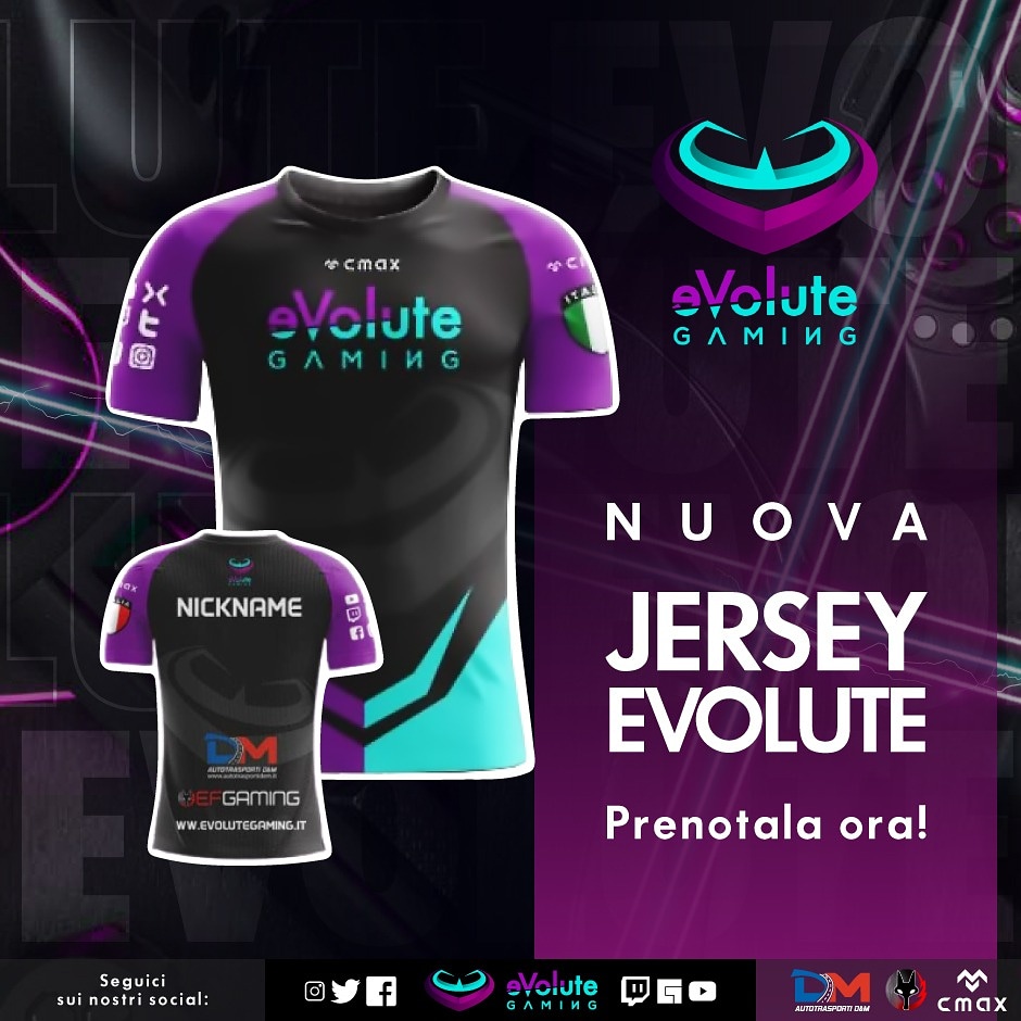 Prenota ora la tua #jersey personalizzata!
Per info contattaci in DM.
#4theplayers #4thecommunity #jersey #bombers #goeVolute #family #progaming 
@OffSidePage_ <a href="/italia_esports/">Esports Italia</a> <a href="/eSportsMag_it/">eSportsMag.it</a> <a href="/RTAllProClub/">RETWEET ALL PROCLUB</a> <a href="/pctransfermarkt/">🇮🇹 PRO CLUBS TRANSFERMARKT🔍</a> <a href="/VPG_Italy/">VPG Italy</a> @ITPL_Carmine <a href="/RTproclub/">𝚁𝚃𝚙𝚛𝚘𝚌𝚕𝚞𝚋</a>