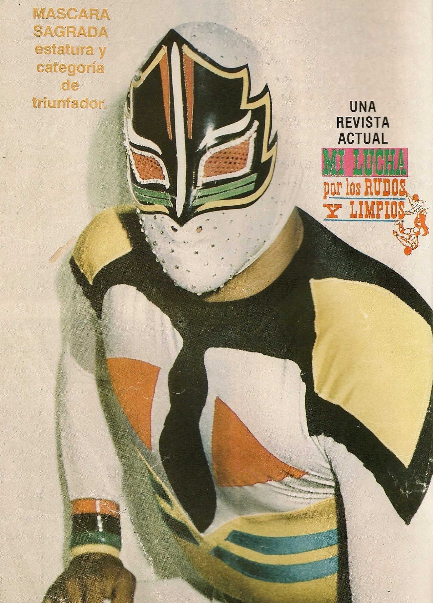 Mascara Sagrada Luchador
