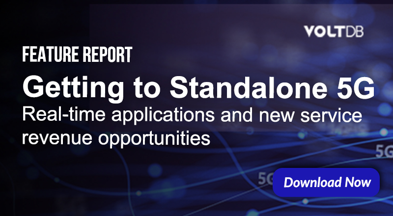 Download the brand new feature report where T-Mobile, Ericsson, Rakuten Mobile, Vodafone and VoltDB discuss real-time applications and new service revenue opportunities in the #5G era. bit.ly/2Gn1UcZ #telecommunications #IoT #bigdata #dataanalytics