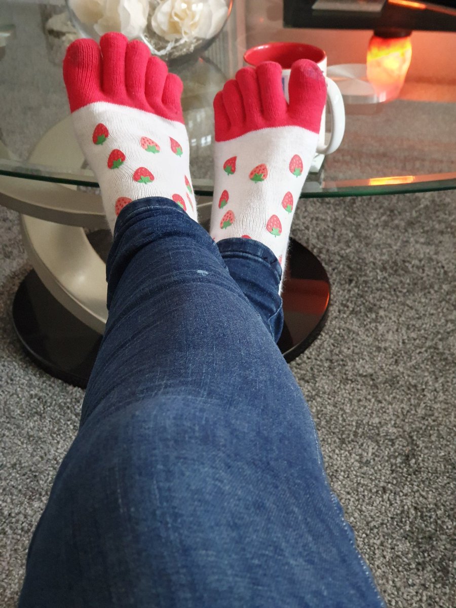 MissB52s's tweet photo. Today's cosy socks, are you a fan of these weird socks? #sockbitch #SocksSlave https://t.co/w72JpaxfY6