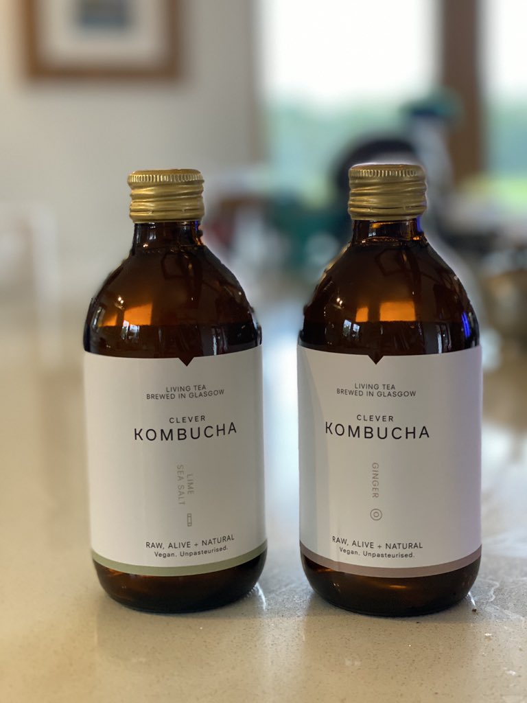 scotland has a big reputation for their brewing, fermenting and distilling industries and these clever kombuchas from glasgow really deliver flare above the rest. fancy a quick pick-me-up? these fermented teas with subtle notes of lime/ salt, lemon/ lavender and ginger really pop