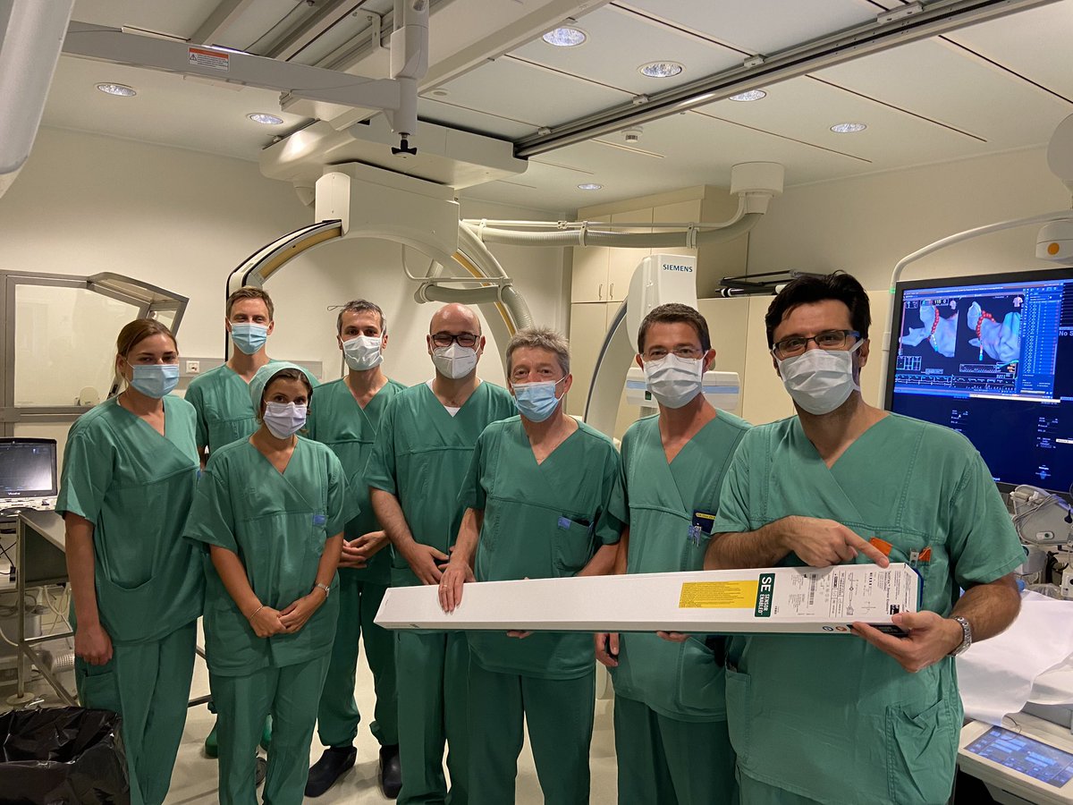 Happy to announce the first 4 EMEA cases fot the TactiFlex study in Linz/Austria.
 Total RF ablation duration of 8min for complete PVI in the first patient!