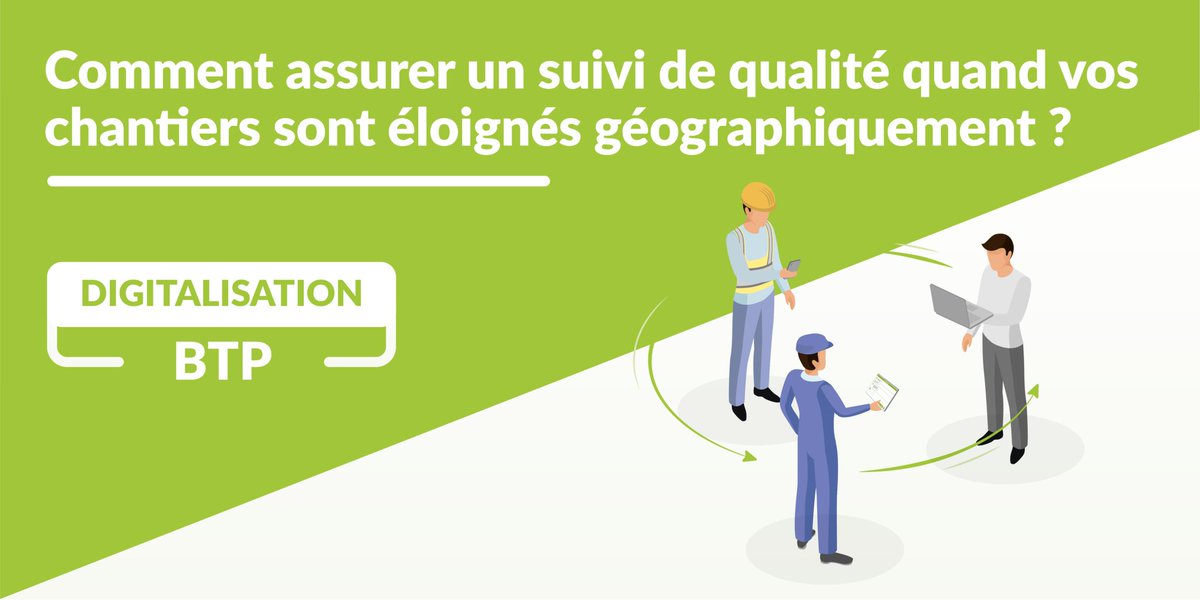 kizeo's tweet image. #applicationmétier l Comment assurer un suivi de qualité quand vos chantiers sont éloignés géographiquement ?
👉 bit.ly/2YYIstE
Kizeo Forms ! Dématérialisez les bons de suivis de vos chantiers et récupérez en temps réel une information de qualité et exploitable !