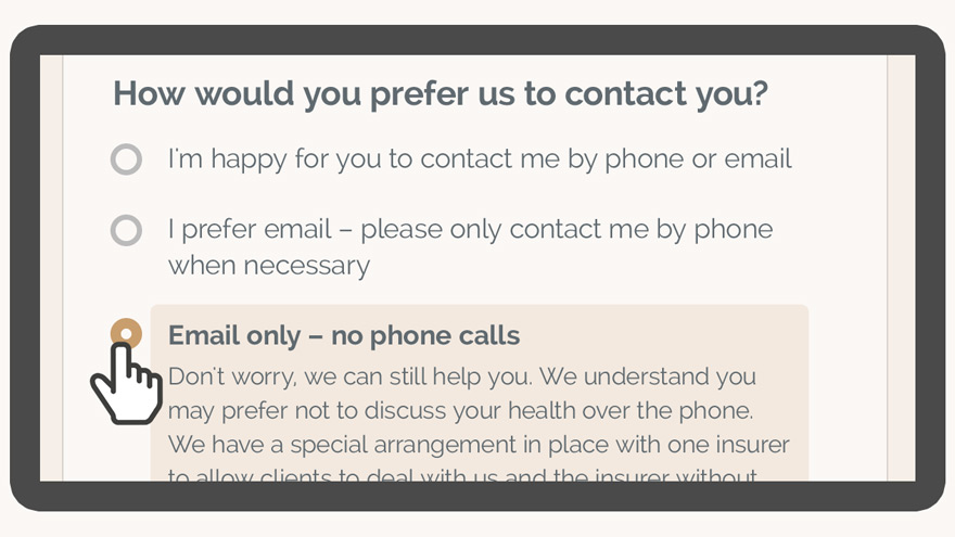 We’re always keen to find new ways to improve #AccessToInsurance for everyone.

We’ve added a new option on our website for people who have #mentalhealth conditions to apply for #lifeinsurance without the need for any phone calls.

Read our latest article:
moneysworth.co.uk/blog/moneyswor…