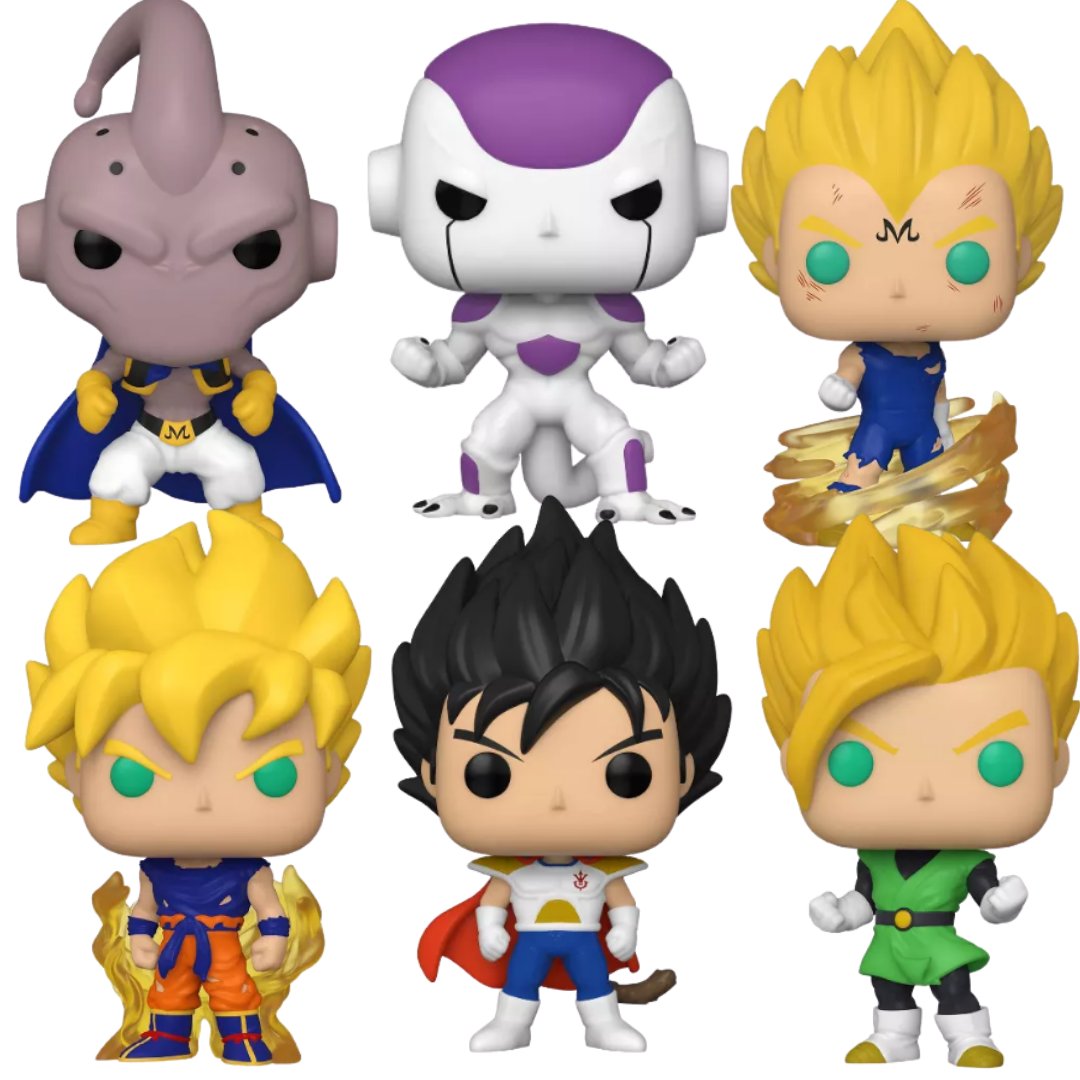 dragon ball z funko pop wave 8