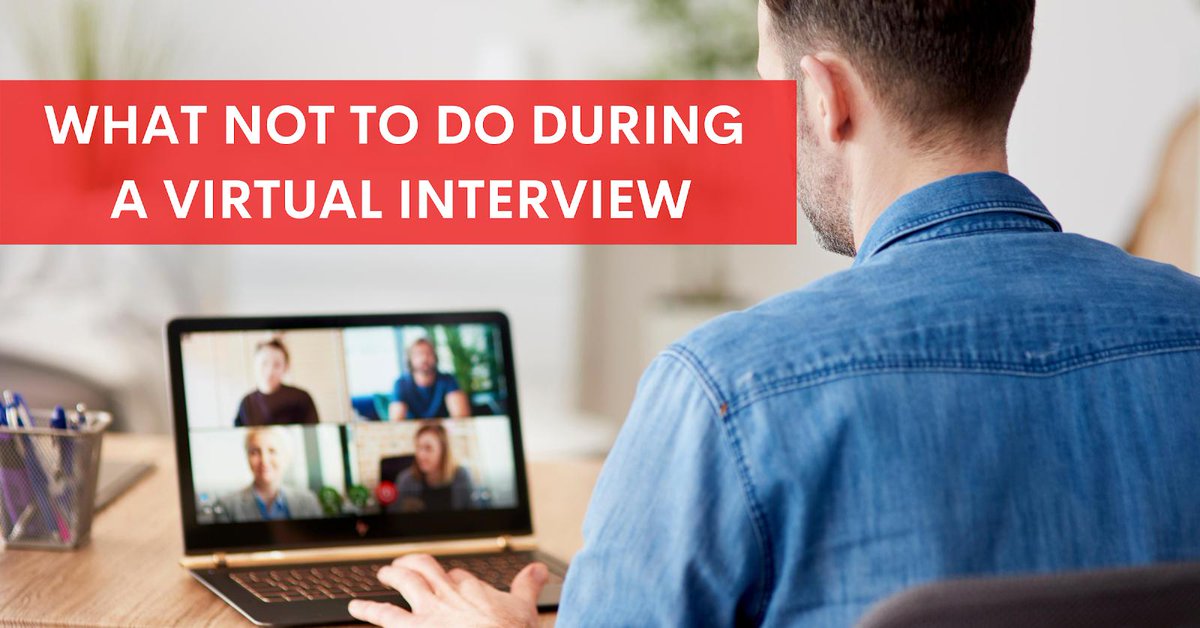 RemoteCOO's tweet image. In this current pandemic, many companies have moved to an online interview process. Check out our most recent blog for tips on what NOT to do or say during a virtual interview.
bit.ly/3lmZpr6 
#virtualinterview #virtualinterviewtips