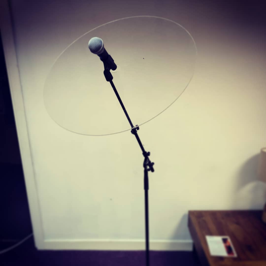 BigHouseEvents's tweet photo. Our latest batch of acrylic offerings heads out the door this weekend. 

These vocalist mic shields retrofit between the machine screw and threaded insert of a standard SM58. This subtle design allows for a sense of normality in your venue or recording studio. 

Available to orde https://t.co/gH4GkPJVp2