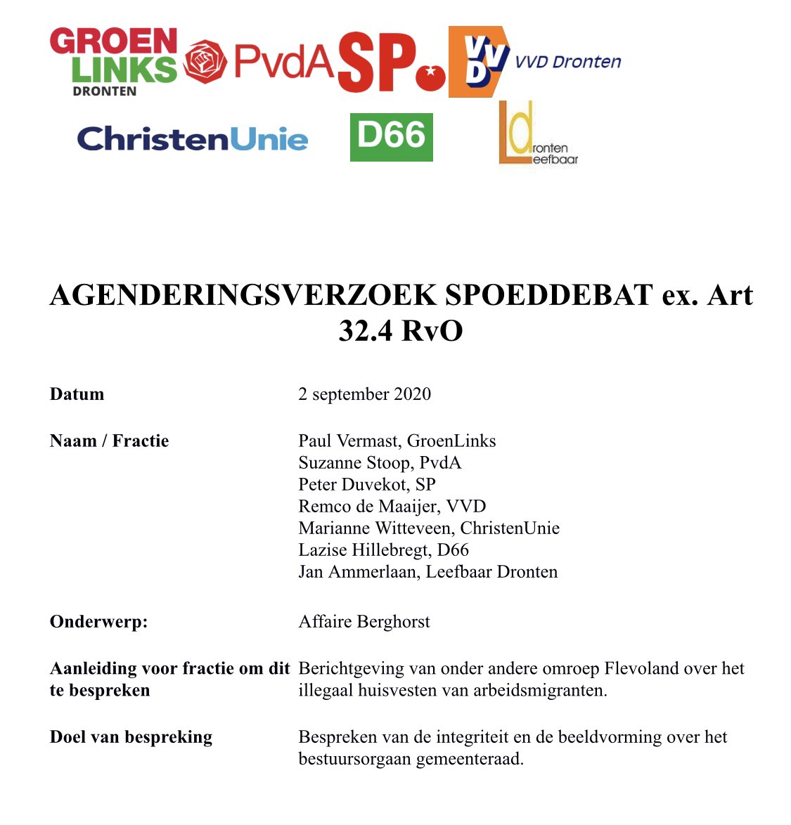 Het debat wat niemand wil, maar dat wel gevoerd moet worden.