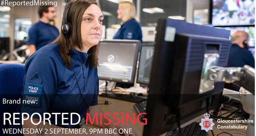 NetZeroChris's tweet image. I'll be watching.... will you? #reportedmissing @BBCOne @Glos_Police @Glos_OPCC @GlosPCC
