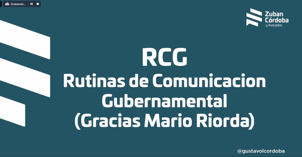 Las rutinas de comunicación gubernamental (las herramientas que utiliza un gobierno) será lo que genere un “corpus” que determine, entre otras herramientas, si un gobierno comunica bien o mal  #MetamorfosisCompol  #compol