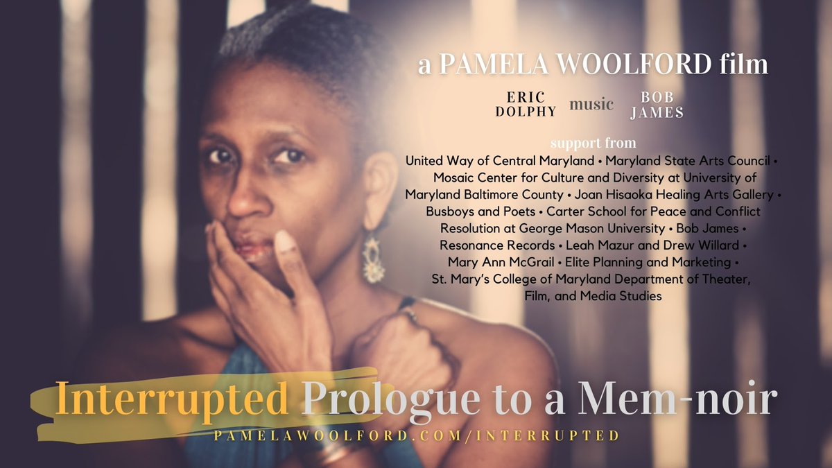 BobJamesMusic's tweet photo. "Interrupted: Prologue to a Mem-noir" is a memoir short about anti-Blackness in America by award-winning filmmaker Pamela Woolford.

The film's soundtrack is by the legendary Bob James &amp; the late jazz-great Eric Dolphy.  James calls "Interrupted" a "brave &amp; powerful work of art." https://t.co/M4oqOIvpJ5