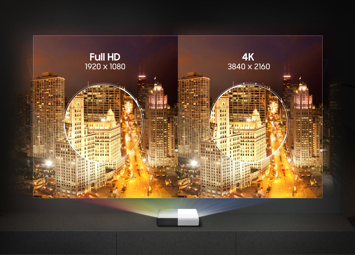 TechGadgetRevi1's tweet image. Samsung just announced a smart projector...

#Samsung #SmartProjector #SamsungProjector #SamsungSmartProjector