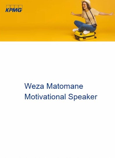 UJAccountancy's tweet photo. Our motivational speaker for today's 2nd year #AccStudies Top 5 event @wezathatguy #AccStudies #DestinationCA with @KPMG_SA 

Thank you for inspiring!

#Inspiration https://t.co/u0xuXfCRDE
