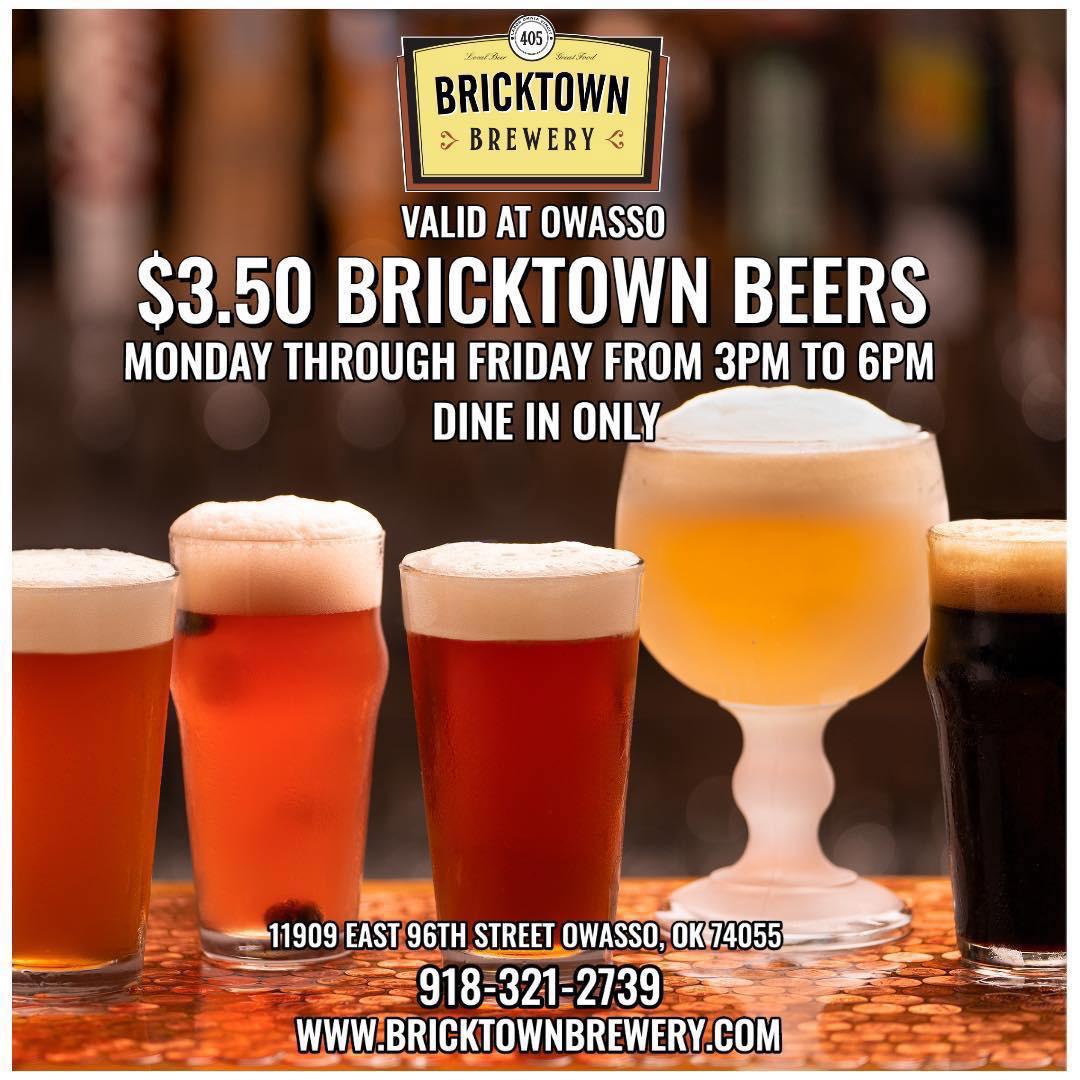 BTBreweryOwasso's tweet photo. Why worry? Be Hoppy! 
Come and join us for Happy Hour 3pm to 6pm 
Grab a friend. Grab a beer 🍻
And... Sip, sip hooray! 🙌

#Owasso #BeerTwitter https://t.co/vlnhYUjZt5