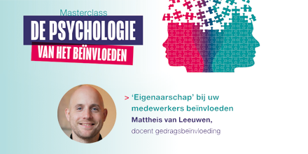 Hoe ontstaat eigenaarschap? Docent gedragsbeïnvloeding Mattheis van Leeuwen legt uit hoe eigenaarschap ontstaat en hoe u gedragingen op een positieve manier kunt beïnvloeden of creëren bij uw teamleden. Meer info en aanmelden? bit.ly/37saksX