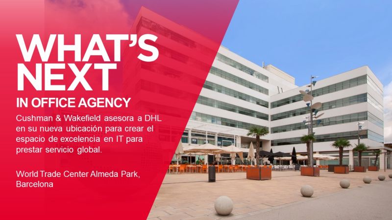 CushWakeSPAIN's tweet photo. DHL, bienvenido al parque empresarial #sostenible que cuenta con #inquilinos como PepsiCo, PUMA Group, Cofidis España. #CWWhatsNext #CWOfficeAgency https://t.co/6dtKEjOXz7