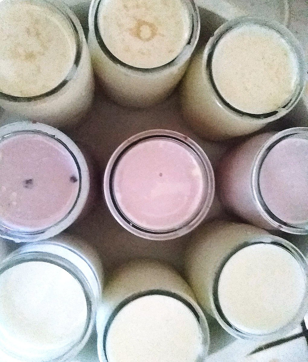 Bonheur tout simple... yaourts maison !
Nature,Confiture de poires, confiture de cerises...il y en a pour tous les goûts, mais toujours du #faitmaison avec les produits de la ferme !
#laviedemaferme #montlait #aveyron