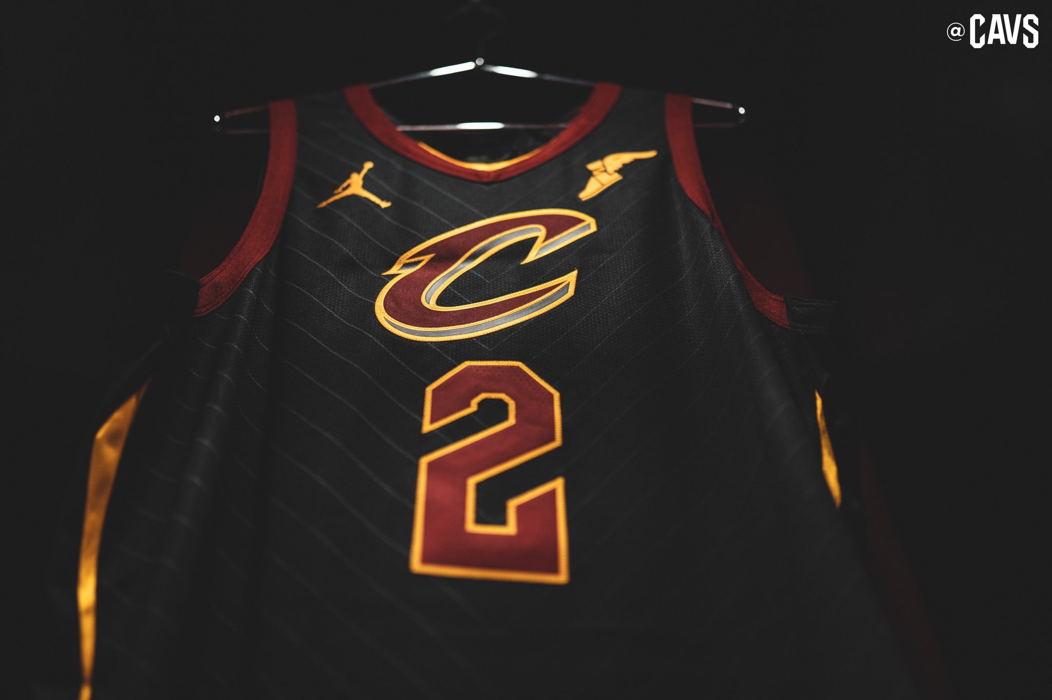 cavs black and gold jersey