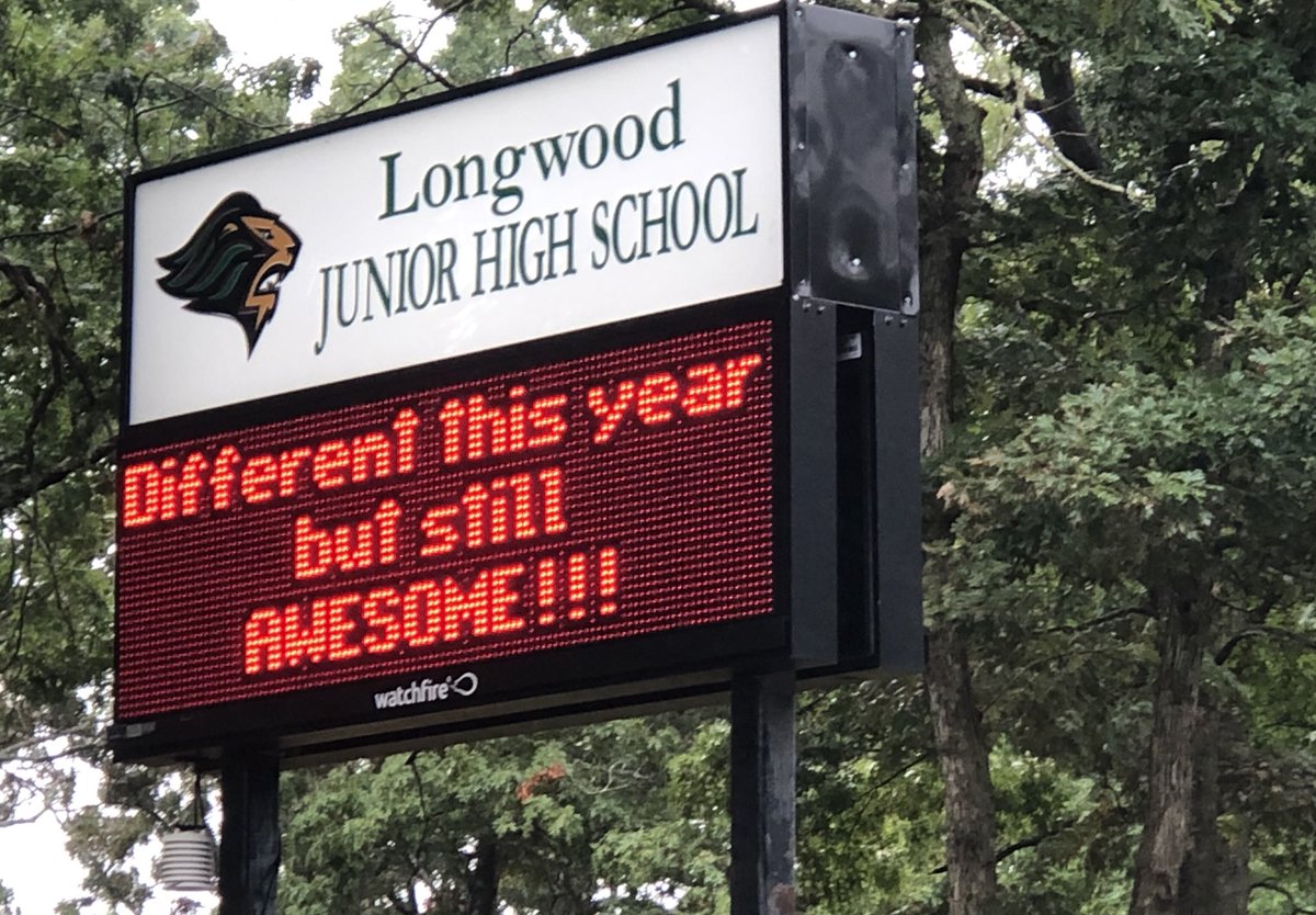 Truth! Thanks <a href="/longwoodjhs/">Longwood JHS</a> 💚 #LCSDPride #LongwoodStrong
