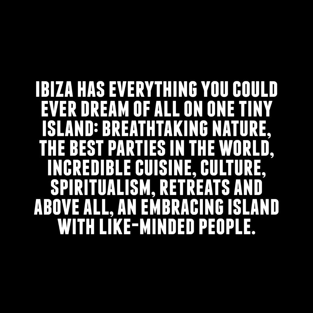 Facts. #ibiza