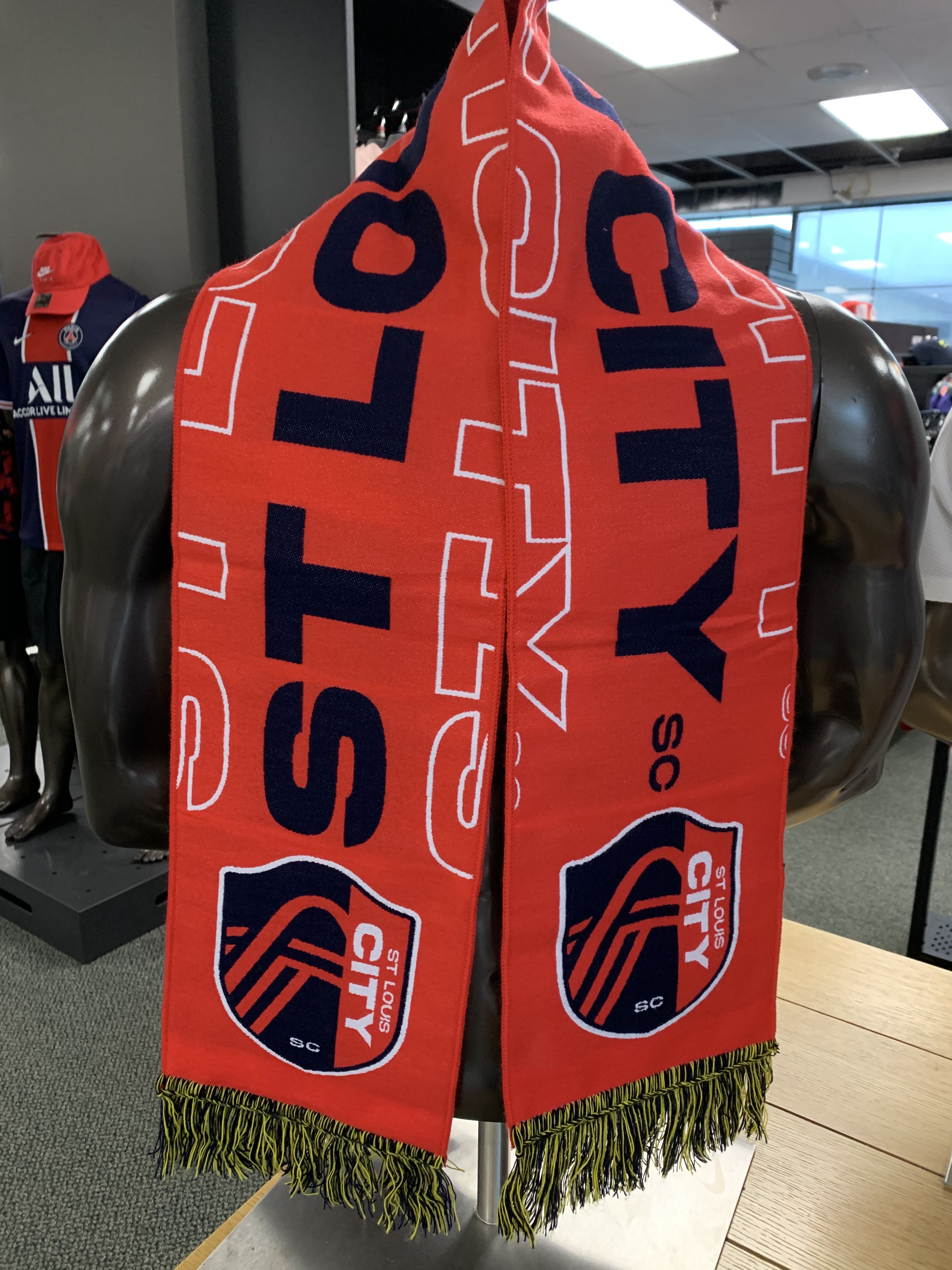 st louis city sc soccer apparel scarf