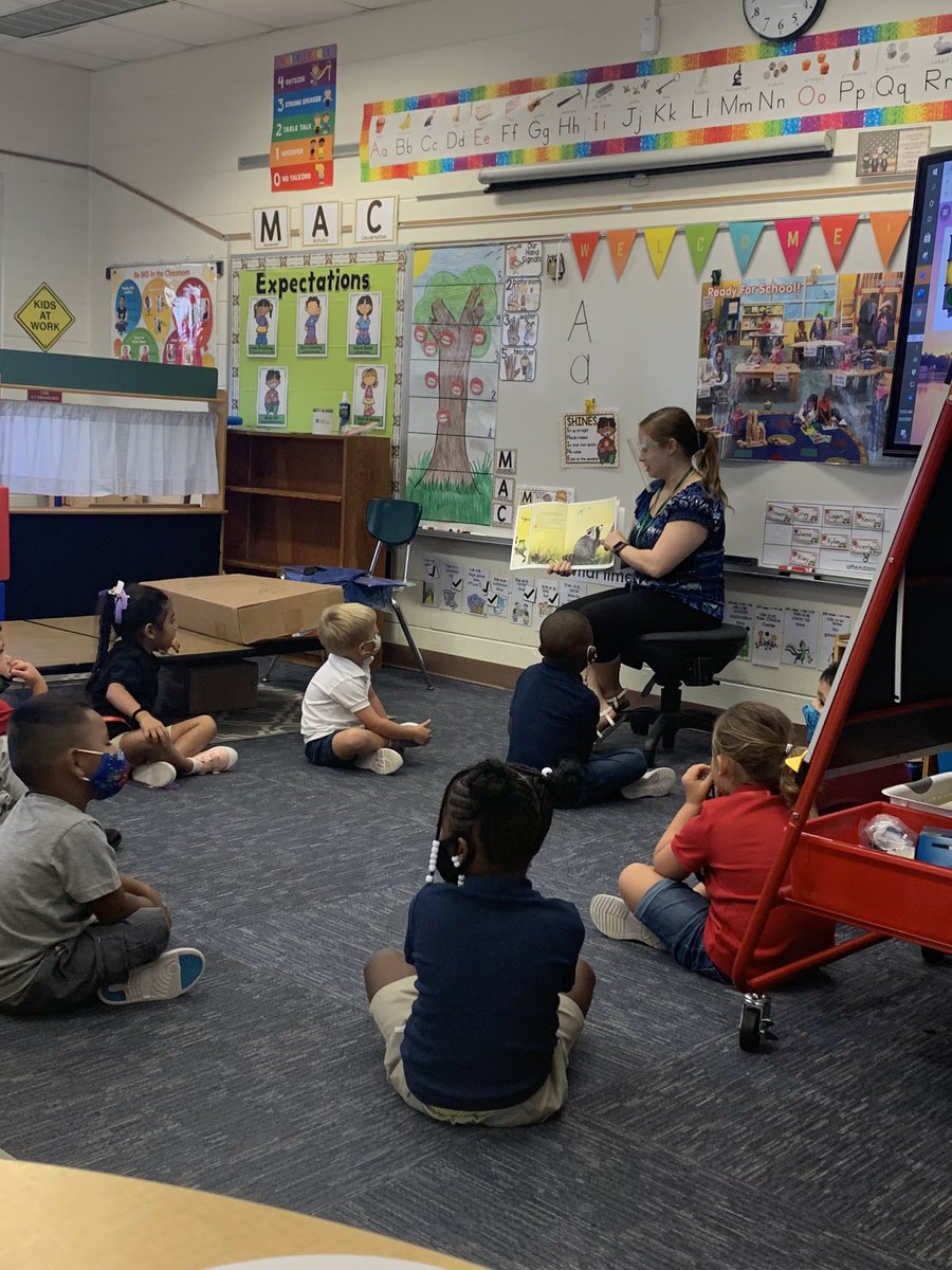 VPK is off to a great start social distancing yet still engaged!! So proud of these 4 year olds at McInnis Elementary ❤️ #vcsvpk <a href="/Wendysydeski/">Wendy | Realtor</a> <a href="/kjsteffl/">Kayla Steffler</a> <a href="/McInnisElem/">Mcinnis Elementary</a>
