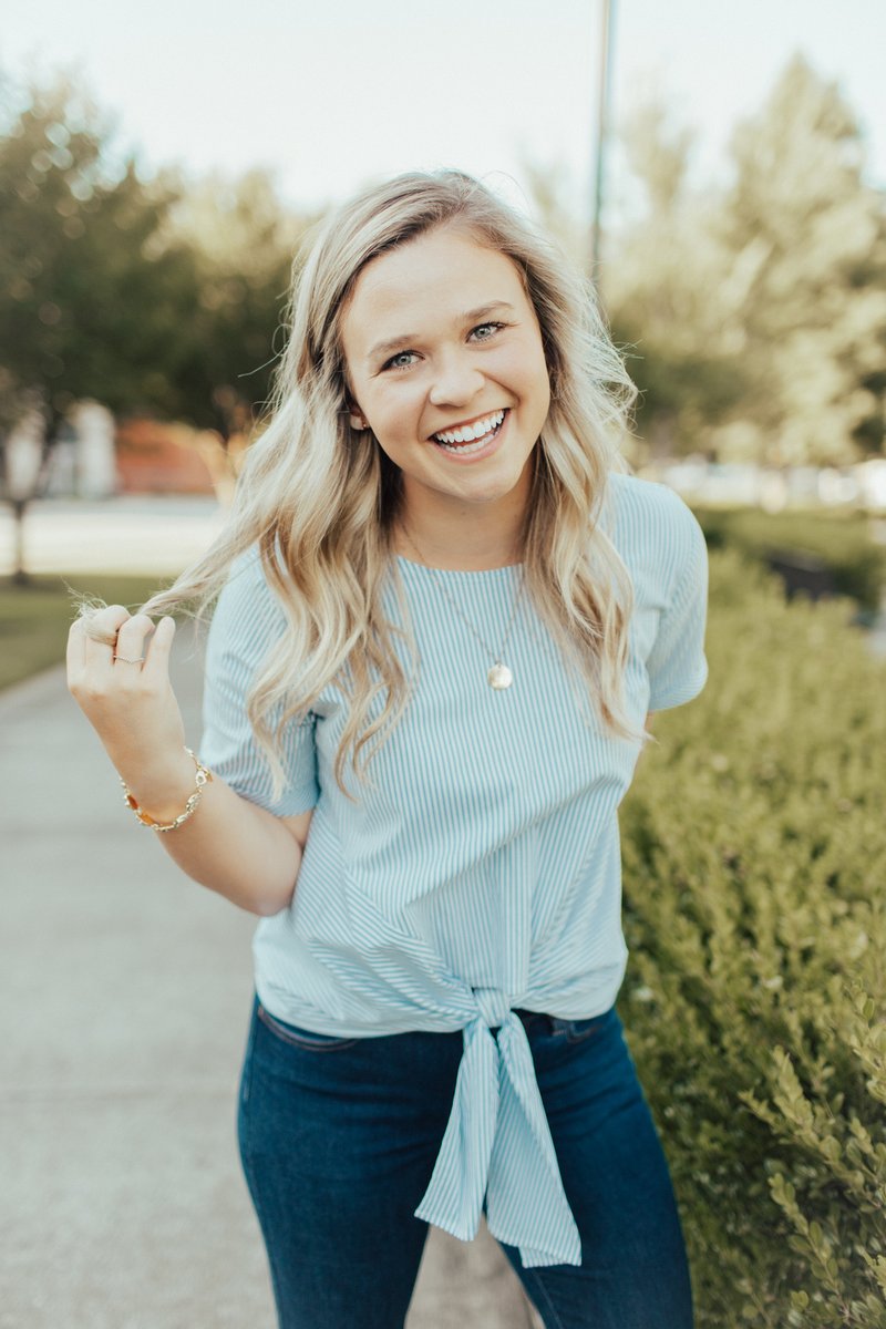 WKU senior Elizabeth Lyons has been named the recipient of the annual Lee Robertson Scholarship, which is designated for an upper-class student at WKU who exemplifies the WKU Spirit. Read more: bit.ly/3jjCPO4. #WKU #WKUAlumni #TogetherWeClimb