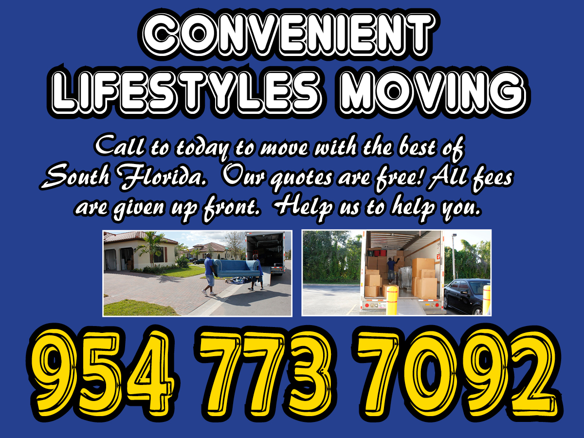ConvenientLMD's tweet image. Need professional movers ?Give us a call today ☎️(954)773-7092 Or visit our website today!!
convenientlifestylesmoving.com
#convenientlifestylesmoving #Floridamovers #Relocation 
#Movingcompany #Packing #Unpacking #Disassemble #Reassemble #Localandlongdistancemoves #Happy #Moving