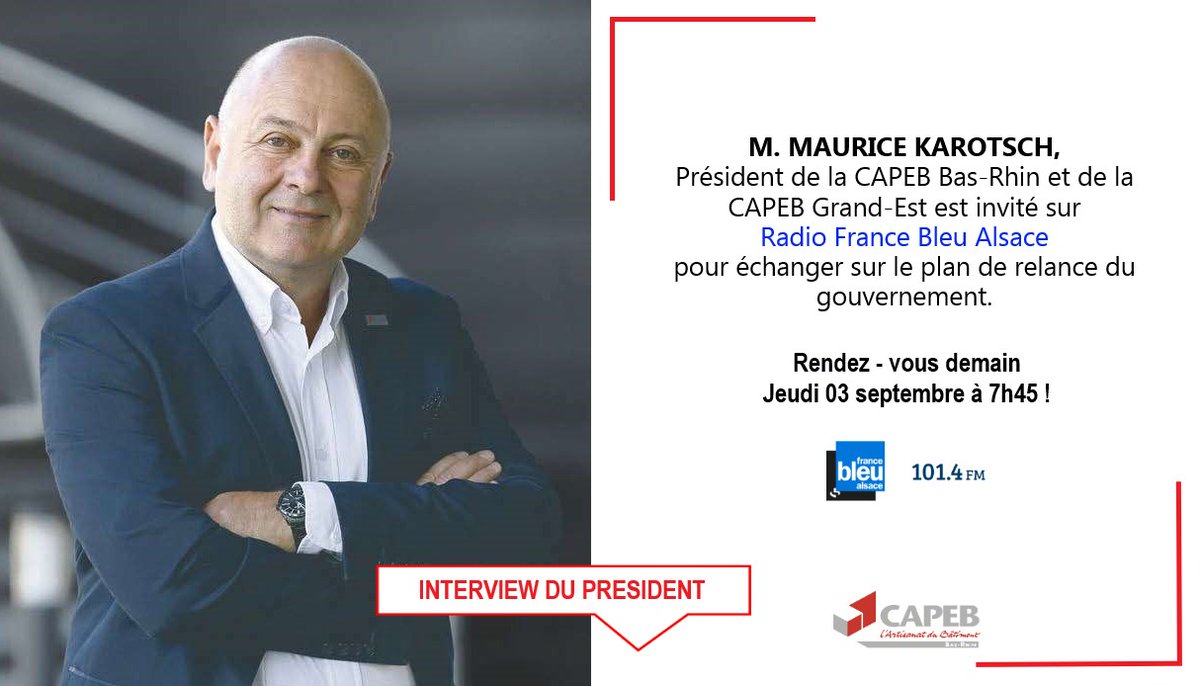 #PlanDeRelance 
#Capeb67