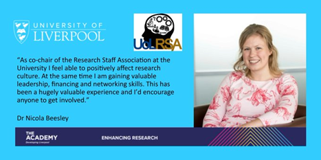 LivResearcher's tweet photo. Today’s #LivUni #PostdocStar is @njbeesley who shares her experience of leading researcher development activities has benefited her.
See more of Nicola's achievements at: https://t.co/CgJdaR7RnW
@LivUniAcademy
@UoL_RSA
#NPAW2020
#LovePostdocs https://t.co/5zP4IyM9qu