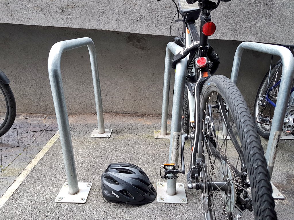 bike rack for apartment building