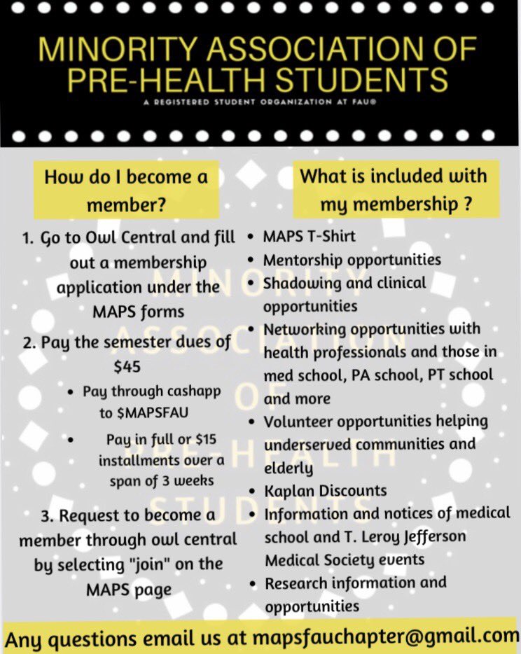 Interested in joining MAPS? We would like to formally invite you to become a part of the family! We are a group of dedicated individuals aiming to help you along your journey with networking, volunteer opportunities and so much more! If you have any questions feel free to DM us.