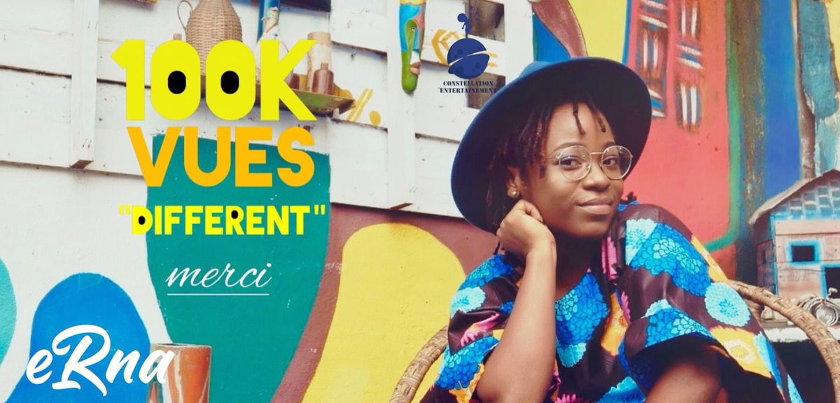 Vous avez ete plus de 100 mille personnes a regarder "Different" sur Facebook video Je vous suis reconnaissante . Du Benin au Congo,du Togo en Cote d'Ivoire, du Gabon au Tchad ; du Cameroun au Ghana #noussommesbenis et #sponsoriseeparlesaintesprit.
 je vous aime mes #gospelovers