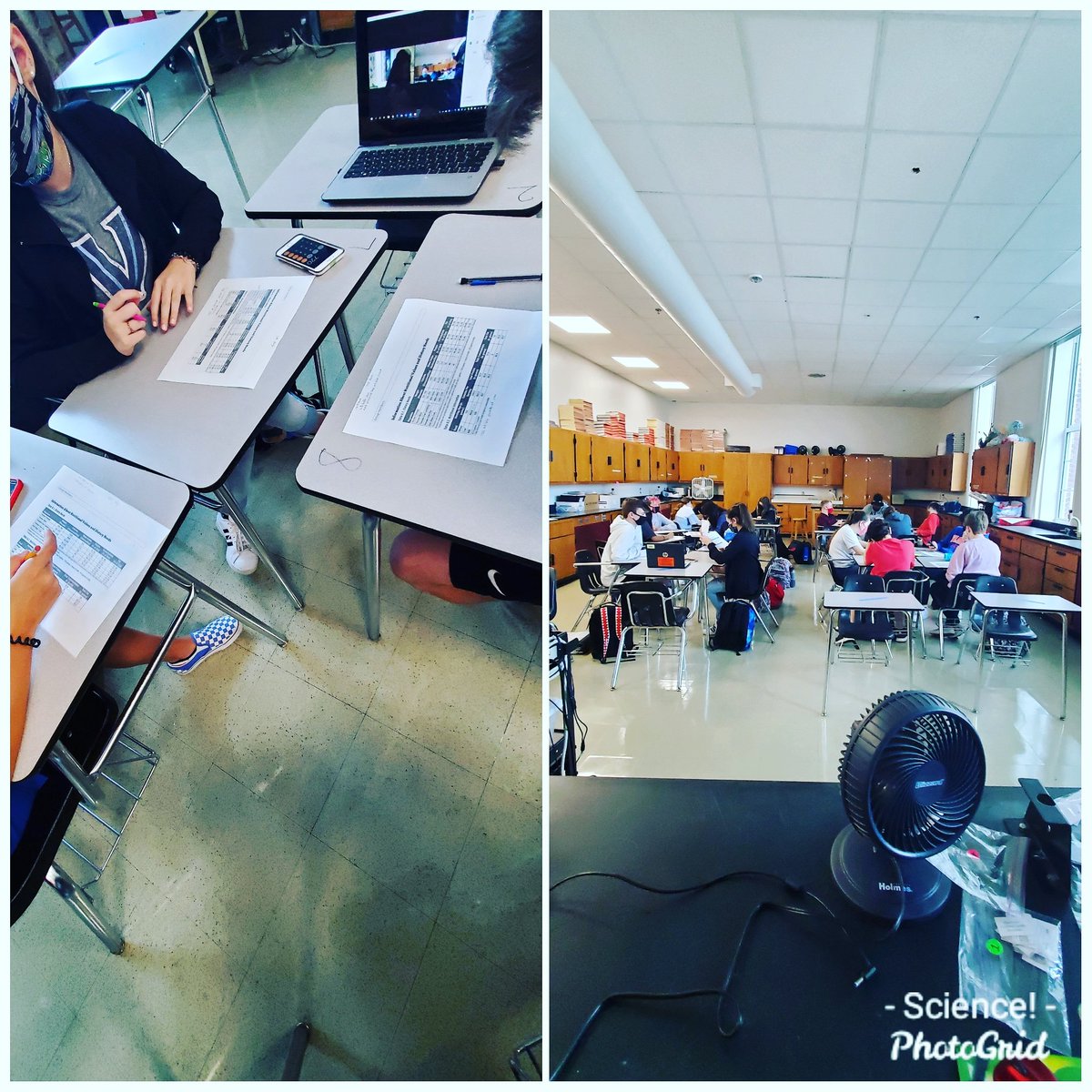 teach_me24's tweet image. Awesome day today! We braved some small group work. Seniors worked on membrane potential sort cards, and my freshman classes tried to figure out how to survive through the winter in the dust bowl with limited resources 😁. #tkbio #tkscience #hhsib #terrierwatch