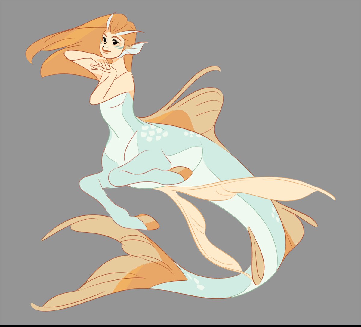 CitrusFoam's tweet photo. Thank you for love on the other post! here's some more merms for new peeps https://t.co/LwGolLSLPp