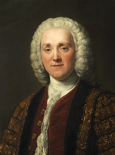 This is George Grenville (1712-1770): Whig Politician, once First Lord of the Admiralty, then Prime Minister of Great Britain from 1763-1765, and later Chancellor of the Exchequer. Probably also a myeloma patient! And…the subject of  #HematologyTweetstory 30, about old bones./1