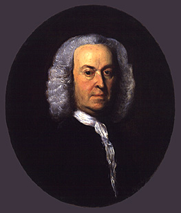 Here in Boston, Grenville's Stamp Act was so hated that the Sons of Liberty (Sam Adams et al) formed, and the official responsible for implementing it, Andrew Oliver - depicted below in a John Singleton Copley painting - was hanged in effigy from the famous Liberty Tree./4