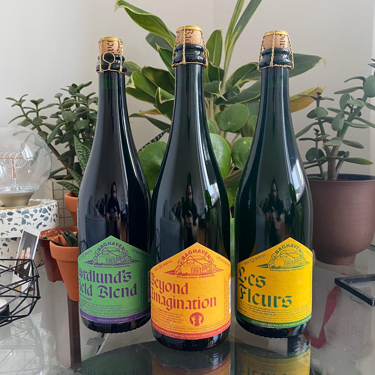 I've just been looking at them. Trying to imagine what opening them will be like.