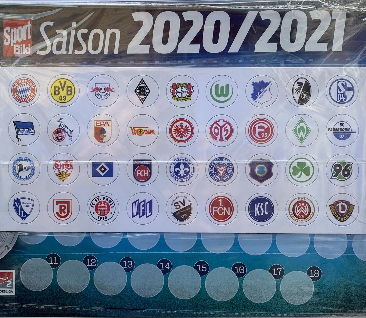 Ich bin begeistert. 4,90 € und endlich die neue Magnettabelle. Und <a href="/SPORTBILD/">SPORT BILD</a> #insiderwissen weiß, dass alle Aufsteiger disqualifiziert werden. Oder was ??