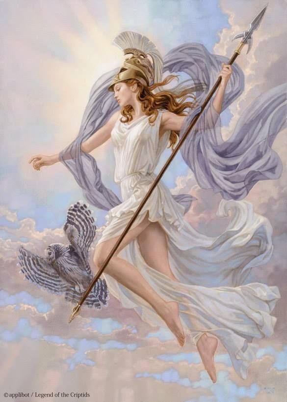 Combeferre: Athena, Goddess of Wisdom, War, and Useful Arts