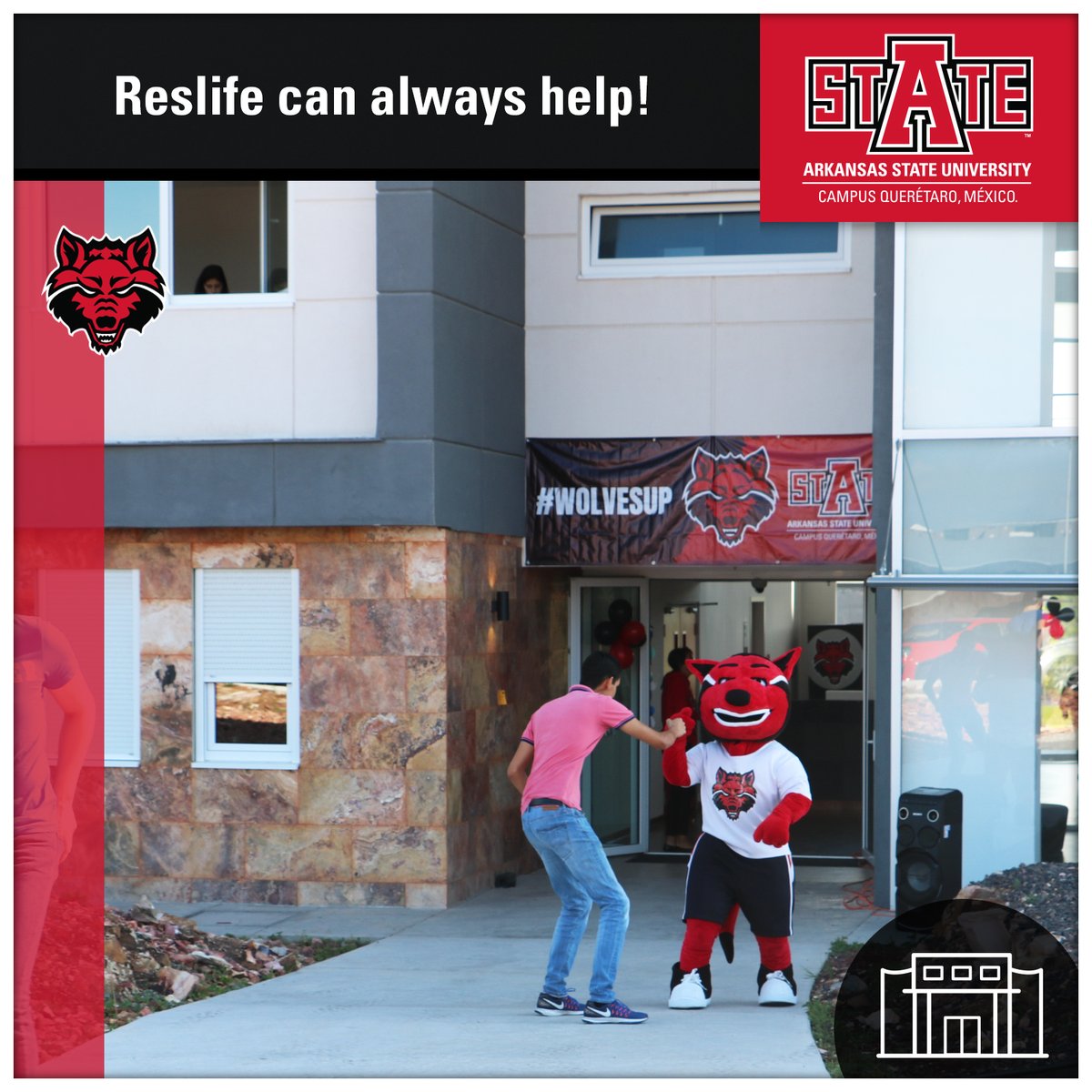 In the Residence Life offices, there is always someone available to help you. #AStateQuerétaro

#LivingLearningCommunity #CollegeLife #ASUCQLife #OnlyAtASUCQ