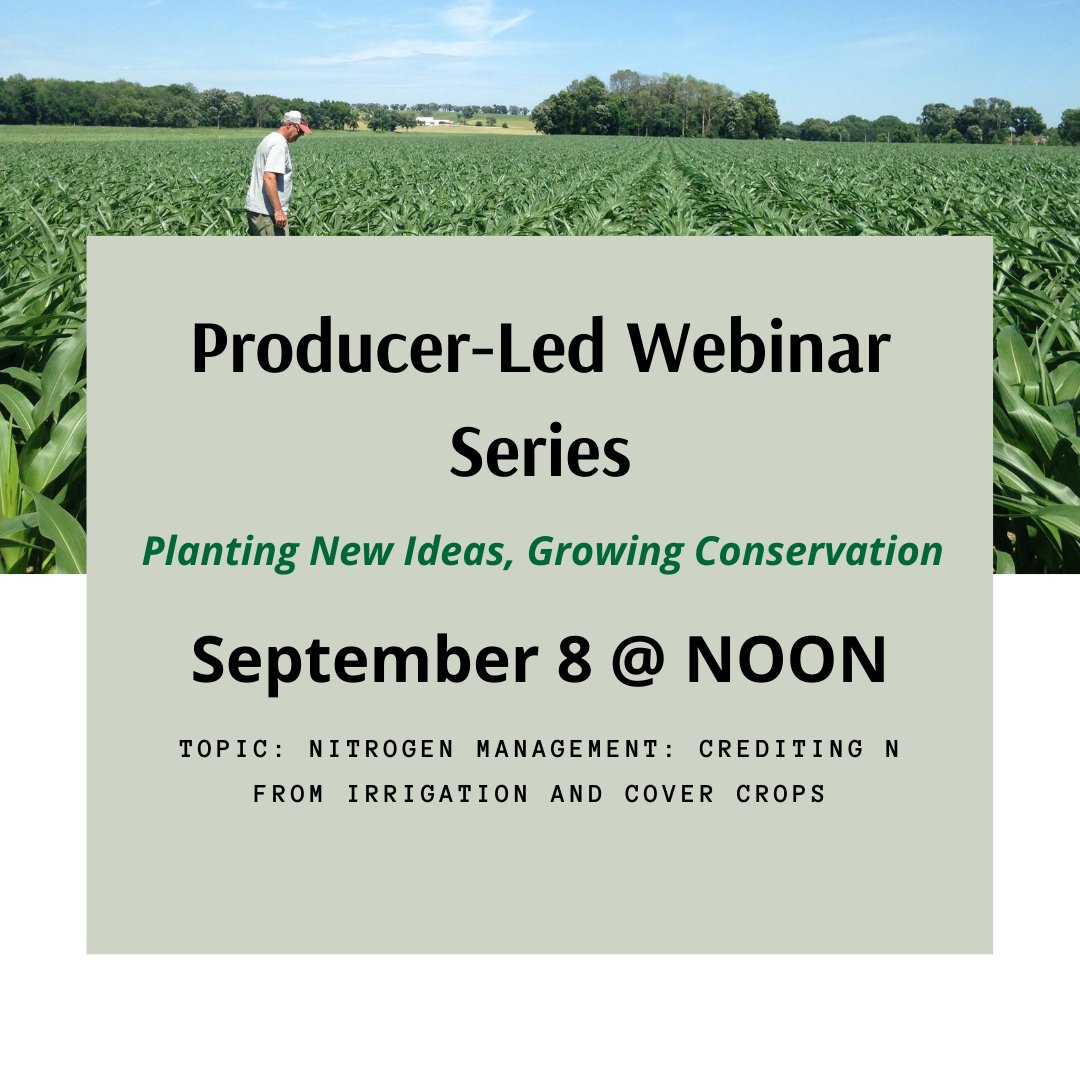 Tune in to the next Producer-Led Webinar! Register here: docs.google.com/forms/d/e/1FAI… It will also be live streamed to the Discovery Farms Facebook Page!