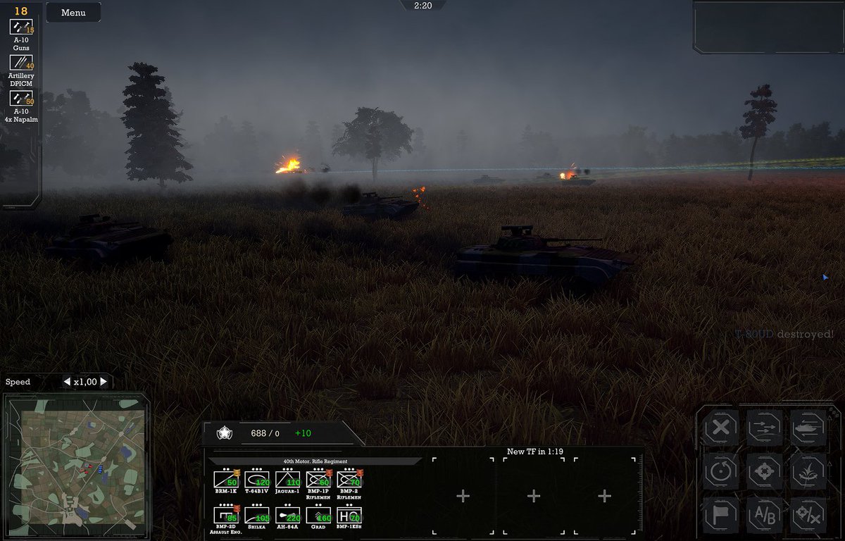 Flames are here so that you can still spot your unit at night or in a storm. Because Regiments has fully customizable weather & time of day, with changing conditions affecting luminosity dramatically. These are gameplay visual cues. It ain't amateurism. It's smart game design 3/3