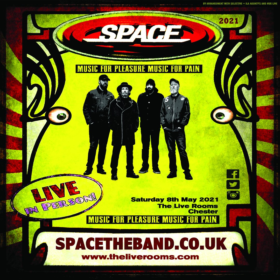 spacebanduk's tweet photo. 08 May 2021 @the_liverooms
#Chester #MFPMFP #Space
https://t.co/byvobVrTcZ https://t.co/Dpps8SoLZ3