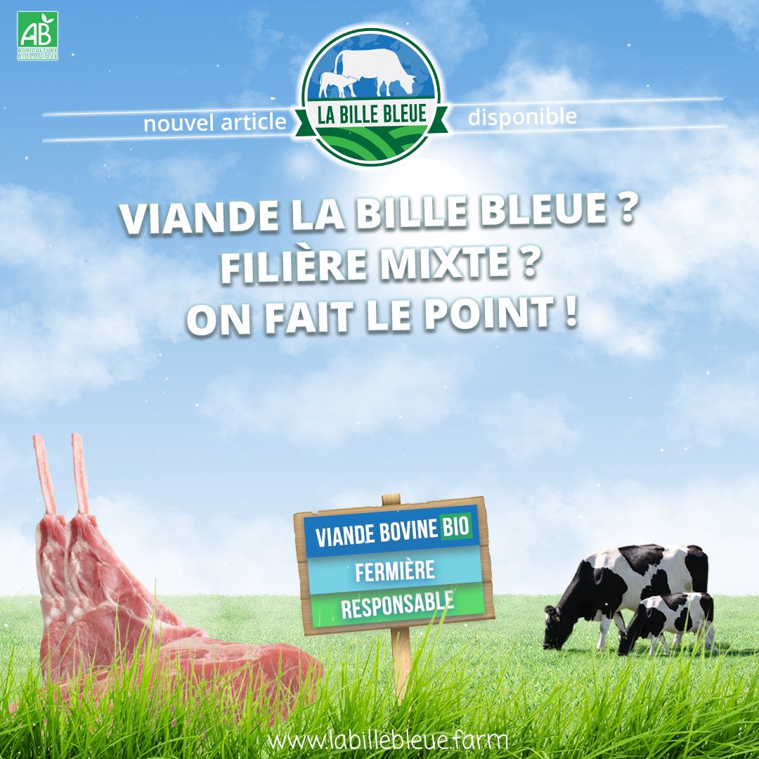 Nouvel article en ligne ! Nos colis de viande sont disponibles ce mois-ci.
Mais au fait, qu’est ce que c’est la viande la Bille Bleue ? 🥩
labillebleue.farm/premiers-colis…

#vianderesponsable #viandefrançaise #lbb #articledeblog