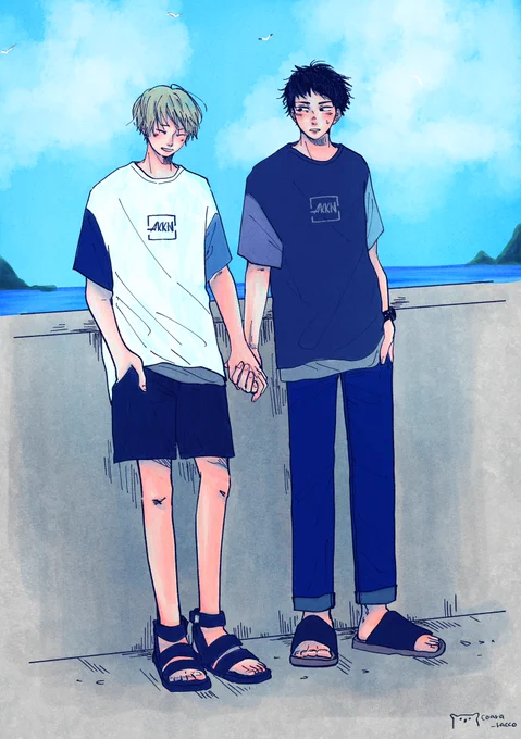海デーーート??
コノ「海ってサイコーってことだよ」 